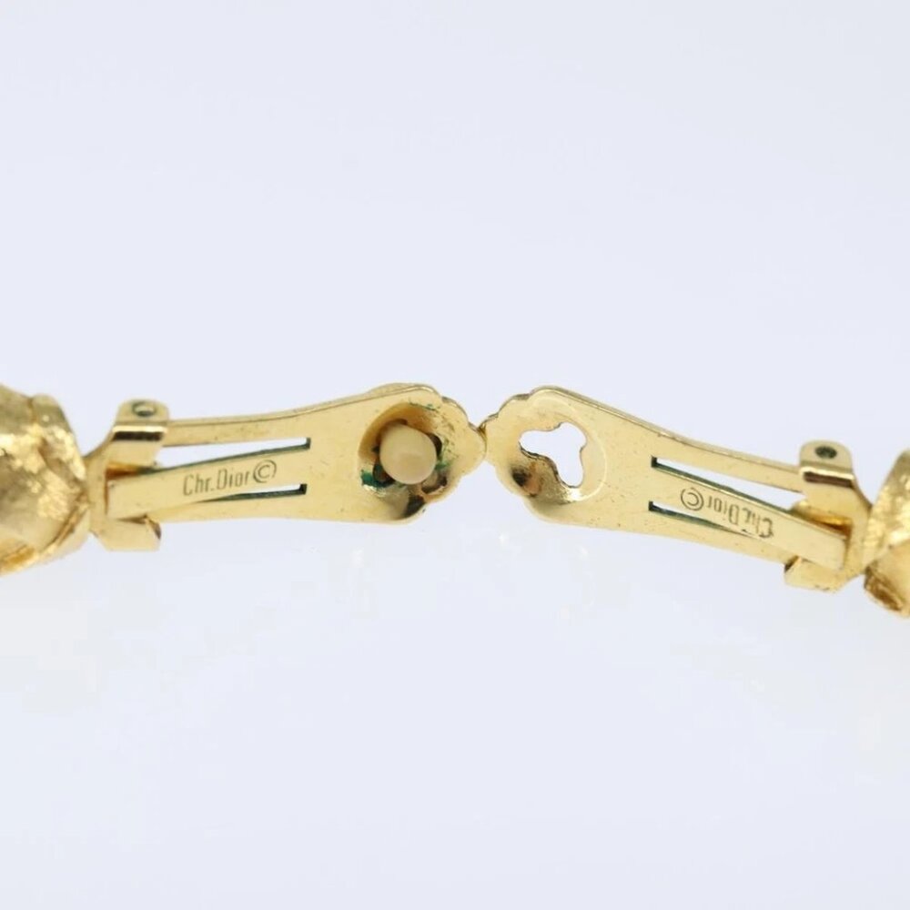 Christian Dior Earring metal Gold Auth bs30345 - Picture 10 of 11